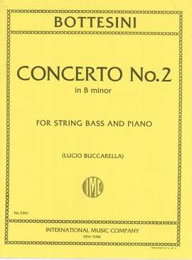 Bottesini, G: Concerto No.2 Bmin Kb Pft.red