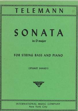 Telemann: Sonata D Maj Kb Pft