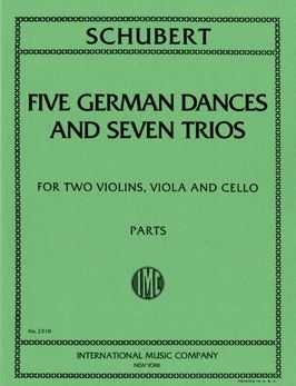 Schubert, F: Five German Dances & Seven