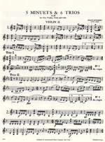 Schubert: Five Minuets & Six Trios Strin Product Image