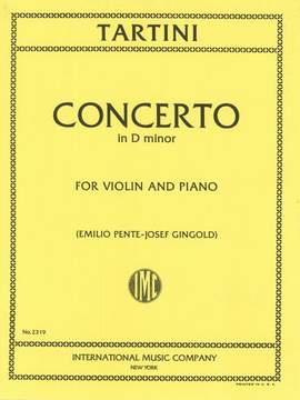 Tartini, G: Concerto in D minor D minor