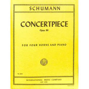 Schumann, R: Konzertstück Op86 4hn Pft