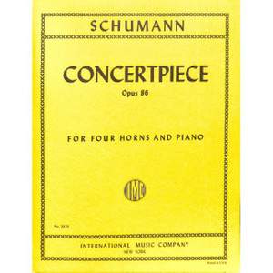 Schumann, R: Konzertstück Op86 4hn Pft