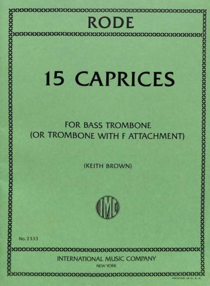 Rode: 15 Caprices