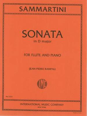 Sammartini, G B: Sonata D major