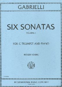 Gabrielli, D: Six Sonata Vol. 1 op. 11 Vol. 1