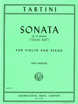 Tartini, G: Violin Sonata G minor G minor
