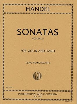 Handel, G F: Sonatas Vol. 2 Vol. 2