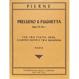 Pierné, G: Prelude + Fughetta op. 40/1 op. 40/1
