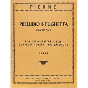 Pierné, G: Prelude & Fughetta op. 40/1