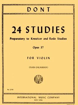 Dont, J: 24 Studies op.37