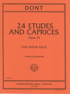Dont, J: Etudes & Caprices op.35