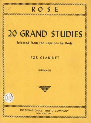 Rose, C: 20 Grand Studies