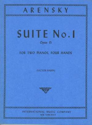 Arensky, A S: Suite op.15