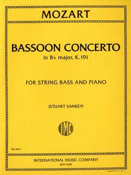 Mozart, W A: Bassoon Concerto in Bb major KV 191