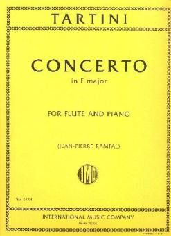 Tartini, G: Concerto F Maj Fl Pft Red