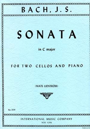 Bach, J S: Sonata in C major BWV 1037
