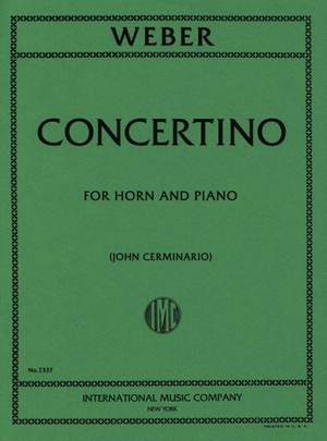 Weber, C M v: Concertino op. 45