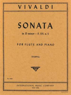Vivaldi: Sonata Dmin Fl Pft