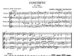 Telemann: Concerto Cmaj 4vln Product Image