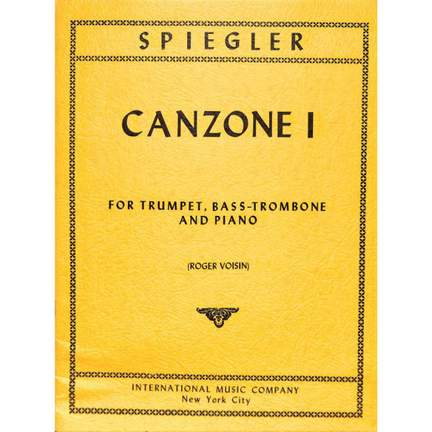 Spiegler, M: Canzone 1