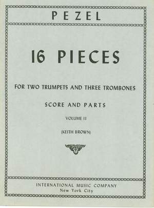 Petzold, J C: 16 Pieces Volume 2 Vol. 2