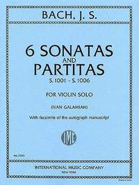 Bach, J S: Six Sonatas and Partitas for Violin Solo BWV 1001-1006