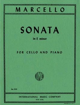 Marcello, B: Sonata in E minor E minor