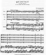 Brahms, J: Quintet in F minor Op. 34 Product Image