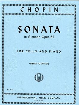 Chopin, F: Sonata G minor op. 65