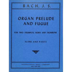 Bach, J S: Organ Prelude and Fugue