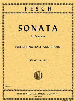 Fesch: Sonata in G major for String Bass and Piano