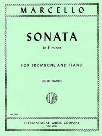Marcello, B: Sonata in E minor E minor