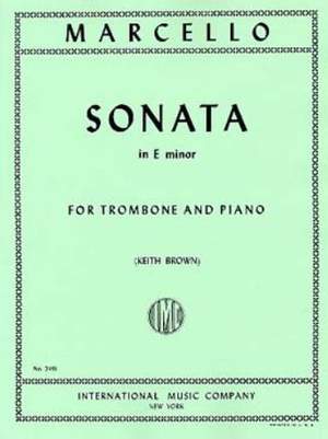 Marcello, B: Sonata in E minor