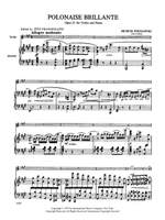 Wieniawski, H: Polonaise Brillante A major op.21 Product Image