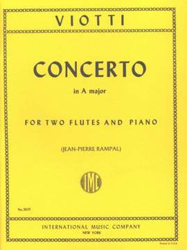 Viotti, G B: Concerto A major A major