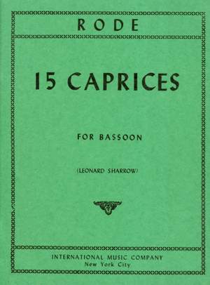 Rode: 15 Caprices