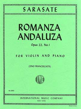 Sarasate: Romanza Andaluza op.22/1