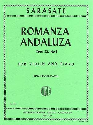 Sarasate: Romanza Andaluza op.22/1
