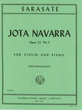 Sarasate: Jota Navarra op.22/2