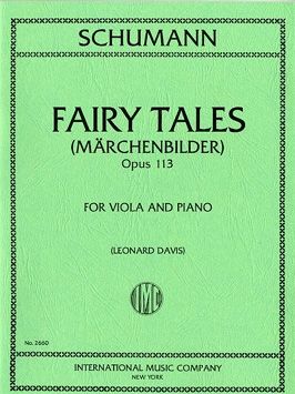 Schumann, R: Fairy Tales op.113