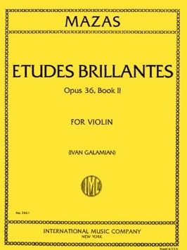 Mazas, J: Etudes Brillantes op.36/2