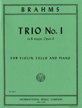 Brahms, J: Trio No. 1 in B major op. 8