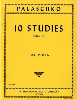 Palaschko, J: Ten Studies op.49