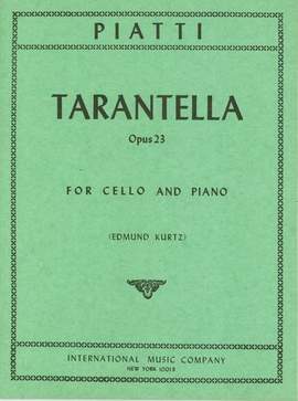 Piatti, A: Tarantella op. 23