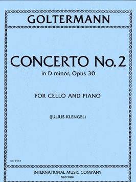 Goltermann, G: Concerto No.2 D minor op. 30