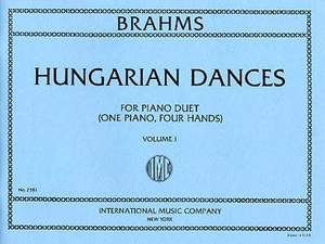 Brahms, J: Hungarian Dances Volume 1 Vol. 1
