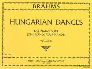 Brahms, J: Hungarian Dances Volume 2 Vol. 2