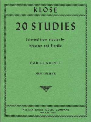 Klosé, H E: 20 Studies