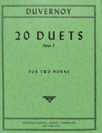 Duvernoy, F N: 20 Duets op. 3